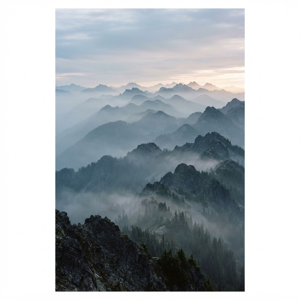 Layers at Dawn
